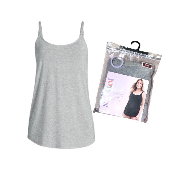 Joyspun Nursing Cami Tank Top With Built In Shelf Bra - Picture 1 of 8